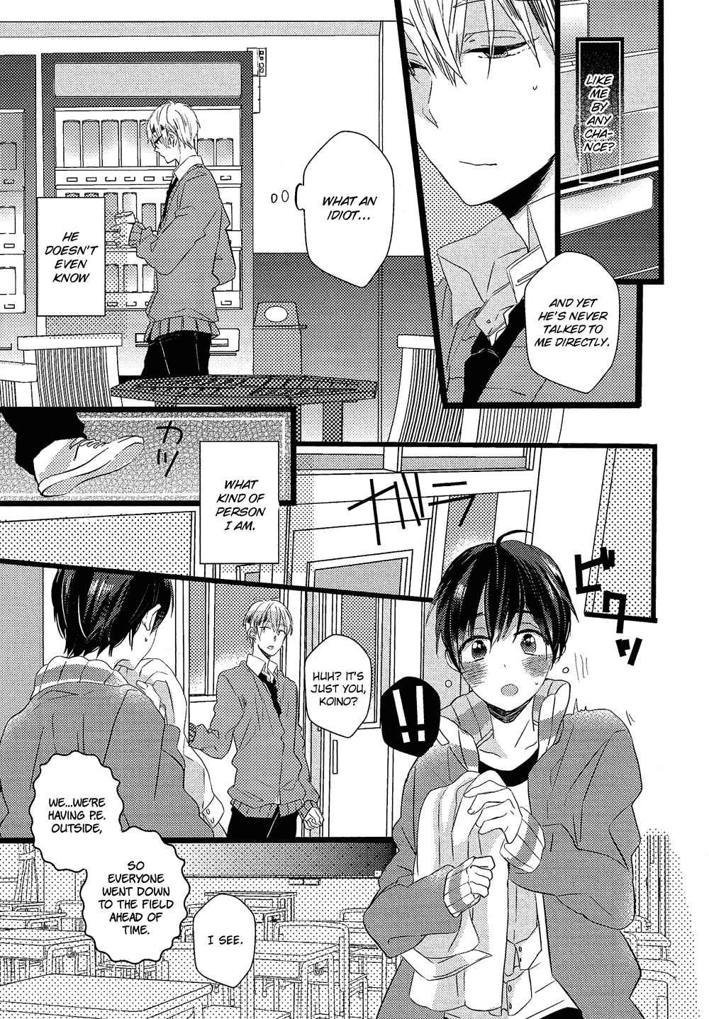 Nise x Koi Boyfriend Chapter 1.4 page 8 - Vol.1 Chapter 4: Kimi to Boku de Chouchou Musubi o