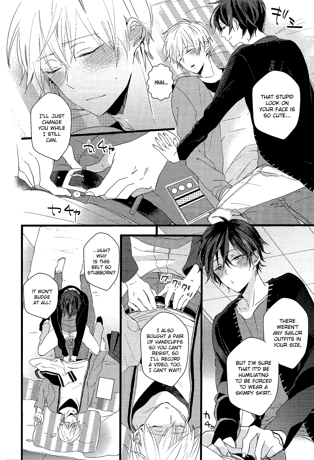 Nise x Koi Boyfriend Chapter 2.6 page 10 - Vol.2 Chapter 6: Yowamushi Kareshi to Kuroi Neko [End]