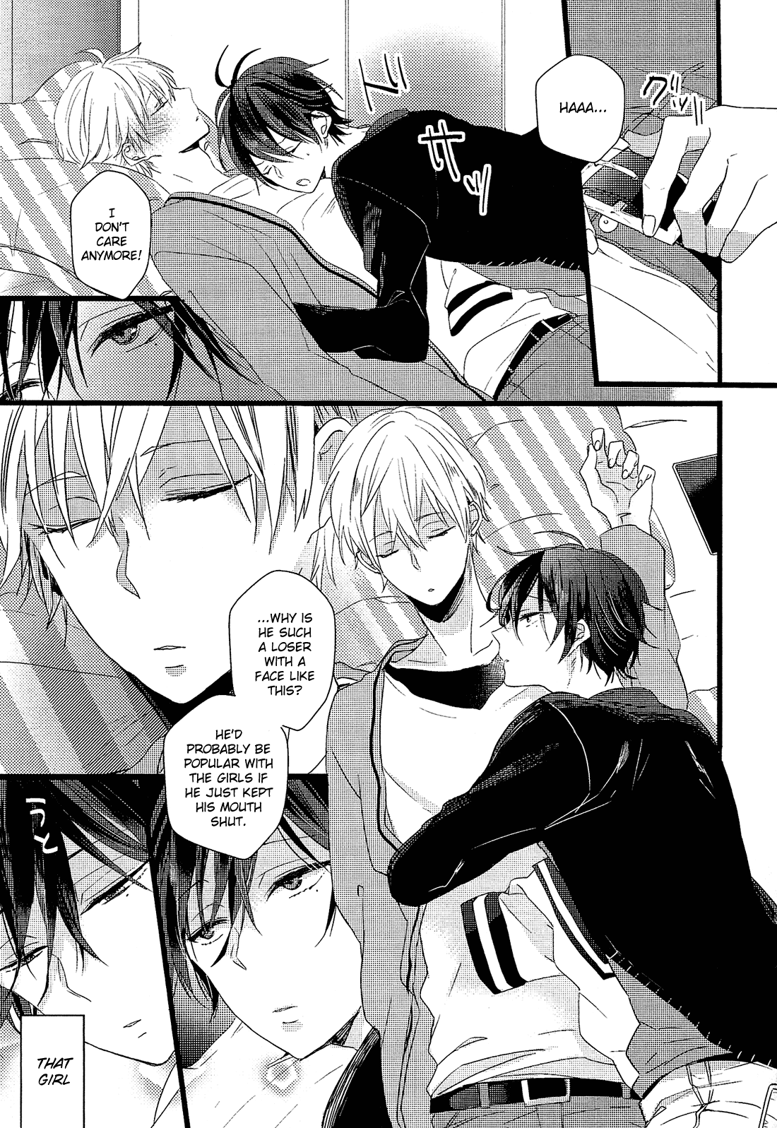 Nise x Koi Boyfriend Chapter 2.6 page 11 - Vol.2 Chapter 6: Yowamushi Kareshi to Kuroi Neko [End]