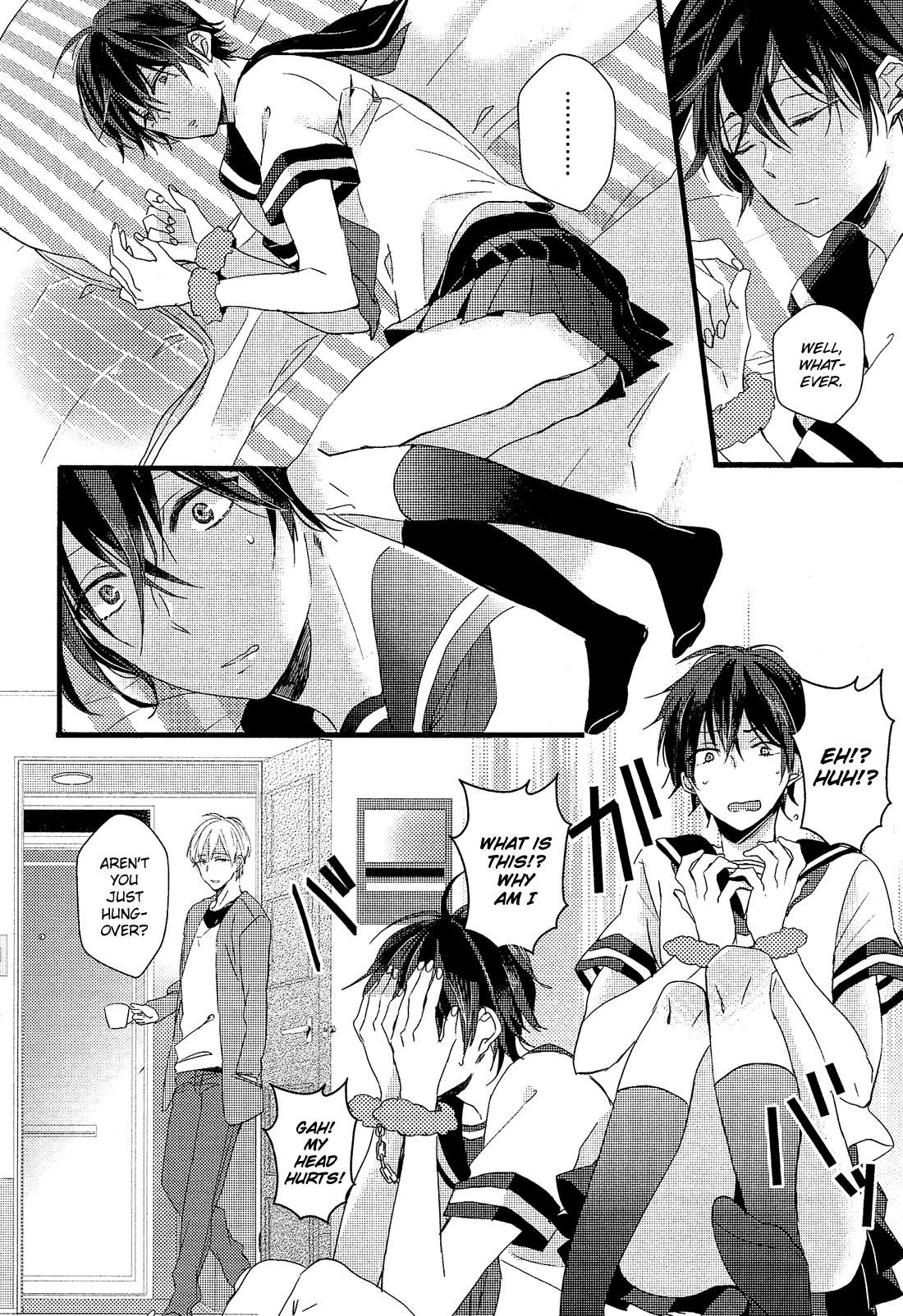 Nise x Koi Boyfriend Chapter 2.6 page 14 - Vol.2 Chapter 6: Yowamushi Kareshi to Kuroi Neko [End]