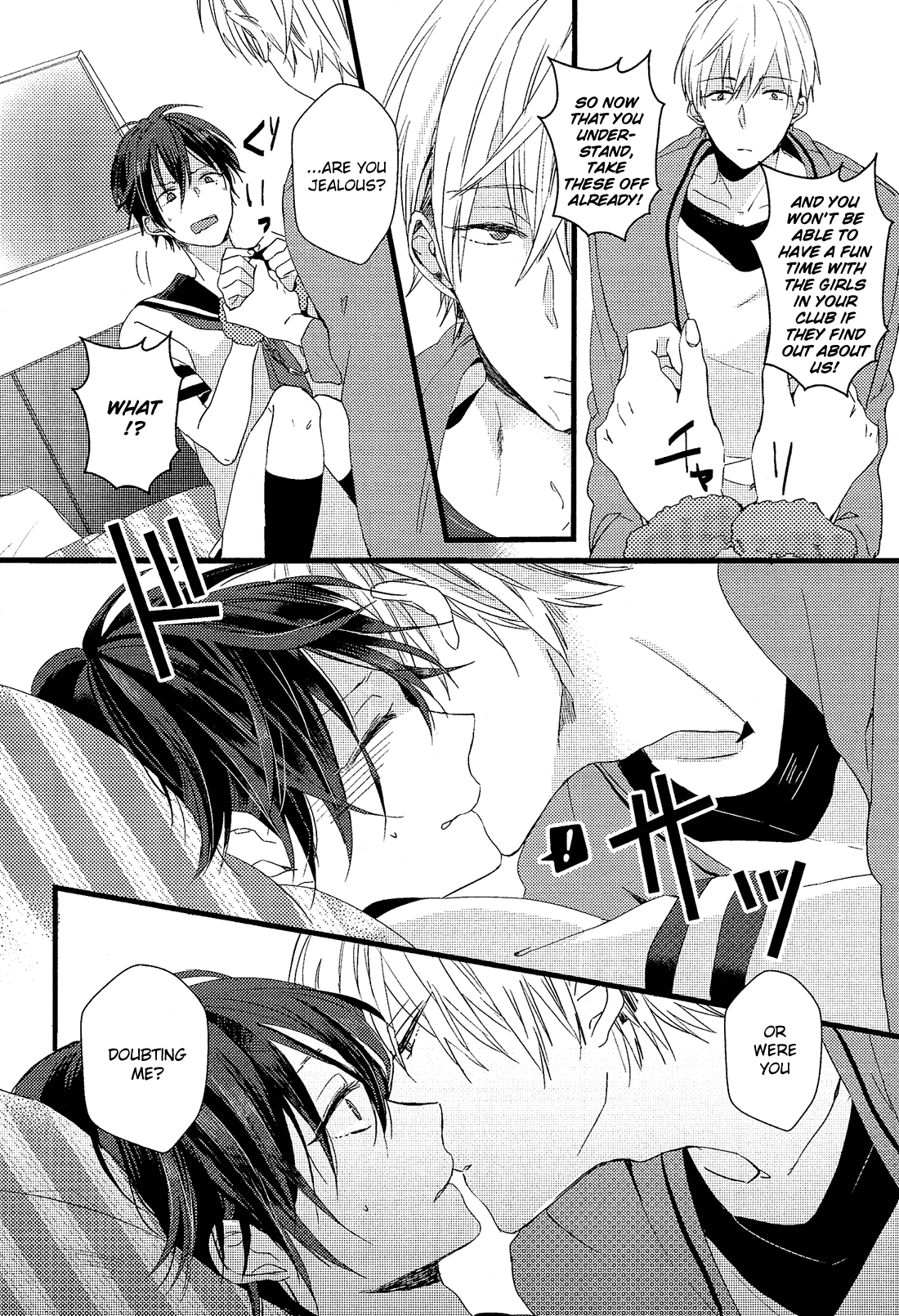 Nise x Koi Boyfriend Chapter 2.6 page 20 - Vol.2 Chapter 6: Yowamushi Kareshi to Kuroi Neko [End]