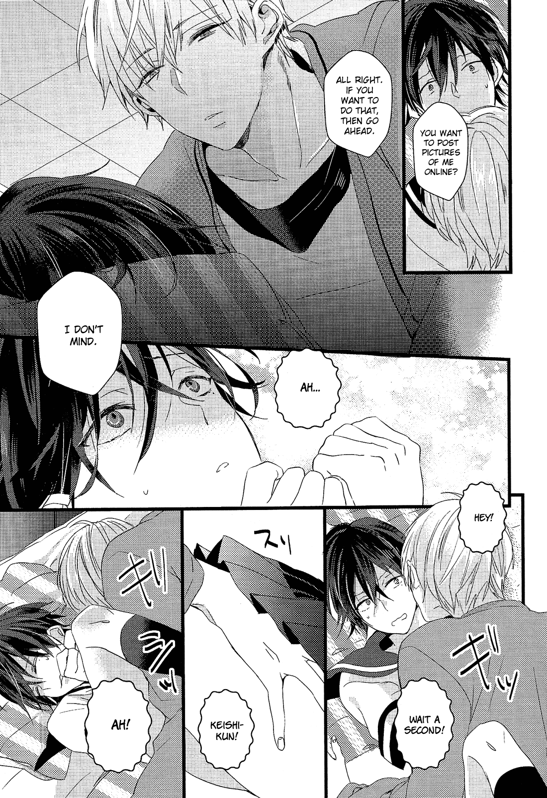 Nise x Koi Boyfriend Chapter 2.6 page 21 - Vol.2 Chapter 6: Yowamushi Kareshi to Kuroi Neko [End]
