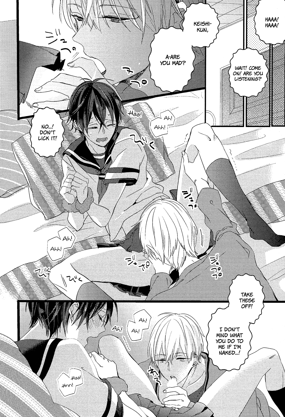 Nise x Koi Boyfriend Chapter 2.6 page 22 - Vol.2 Chapter 6: Yowamushi Kareshi to Kuroi Neko [End]