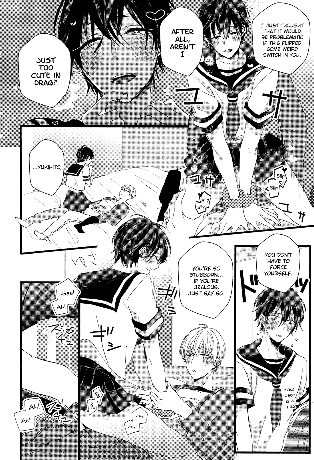 Nise x Koi Boyfriend Chapter 2.6 page 28 - Vol.2 Chapter 6: Yowamushi Kareshi to Kuroi Neko [End]