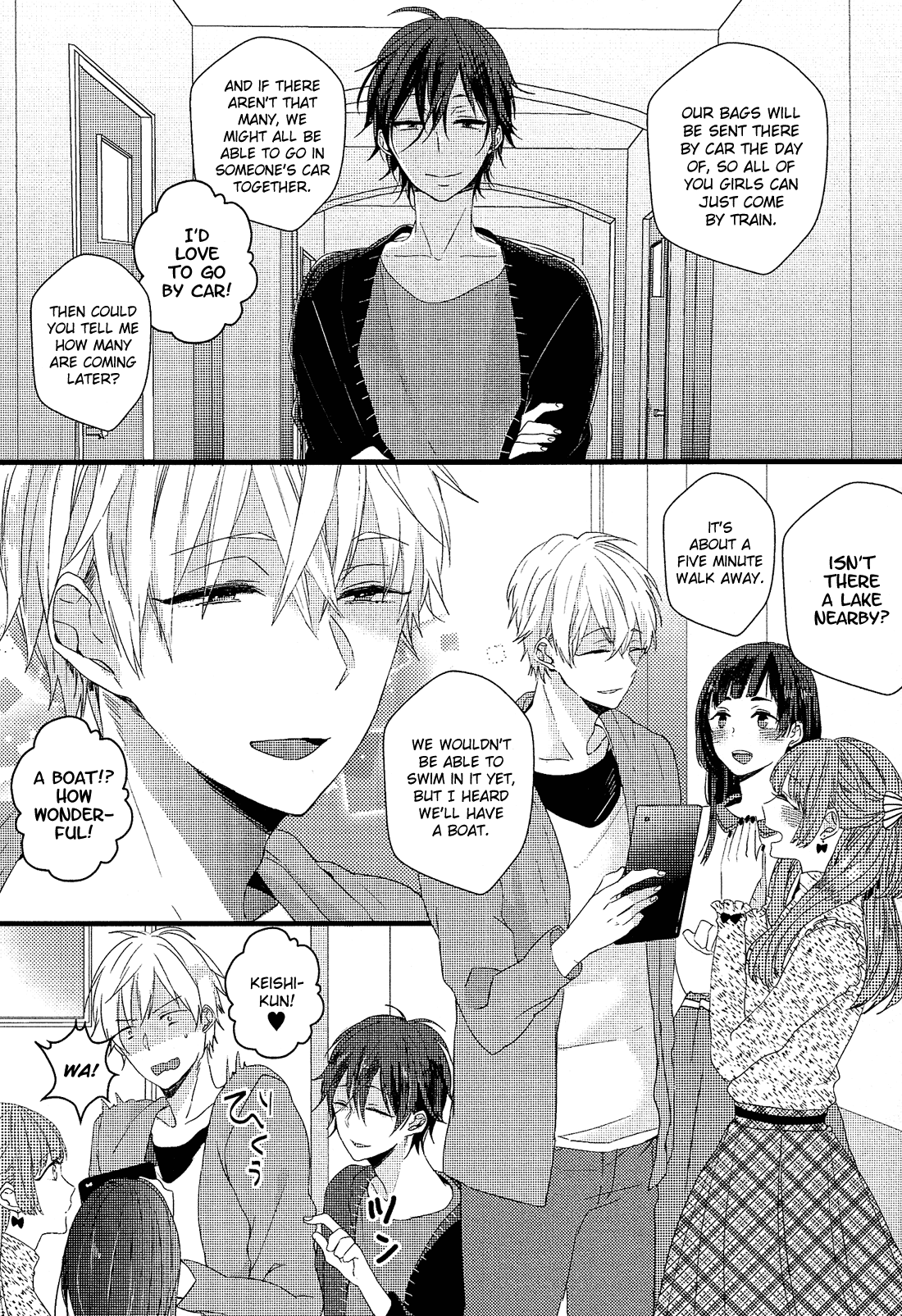Nise x Koi Boyfriend Chapter 2.6 page 3 - Vol.2 Chapter 6: Yowamushi Kareshi to Kuroi Neko [End]