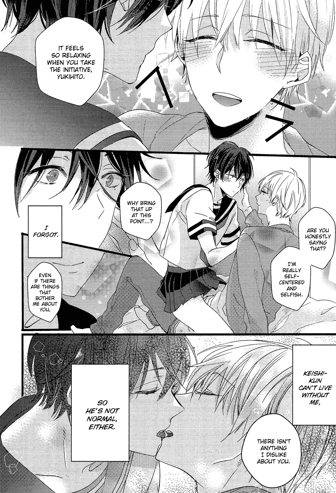 Nise x Koi Boyfriend Chapter 2.6 page 30 - Vol.2 Chapter 6: Yowamushi Kareshi to Kuroi Neko [End]
