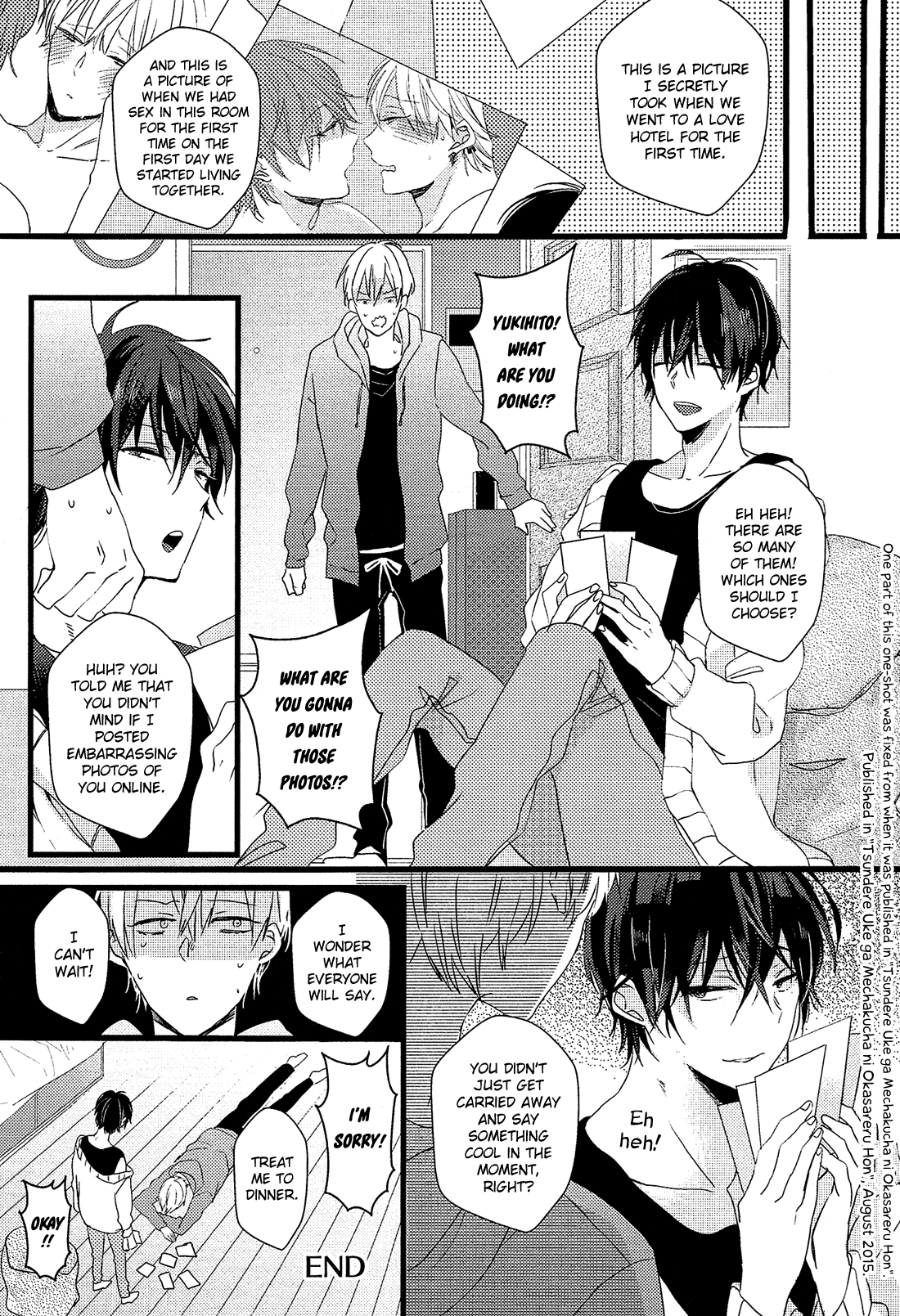 Nise x Koi Boyfriend Chapter 2.6 page 31 - Vol.2 Chapter 6: Yowamushi Kareshi to Kuroi Neko [End]