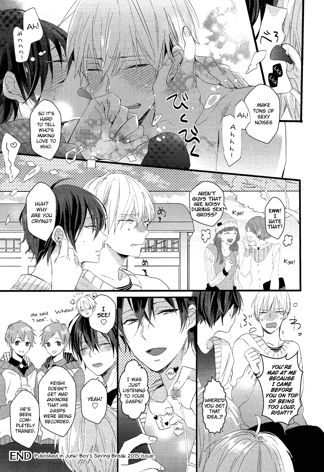 Nise x Koi Boyfriend Chapter 2.6 page 35 - Vol.2 Chapter 6: Yowamushi Kareshi to Kuroi Neko [End]