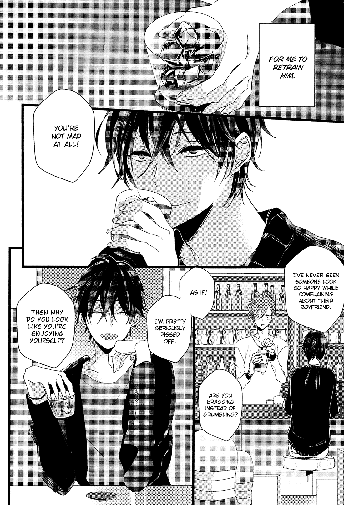 Nise x Koi Boyfriend Chapter 2.6 page 6 - Vol.2 Chapter 6: Yowamushi Kareshi to Kuroi Neko [End]