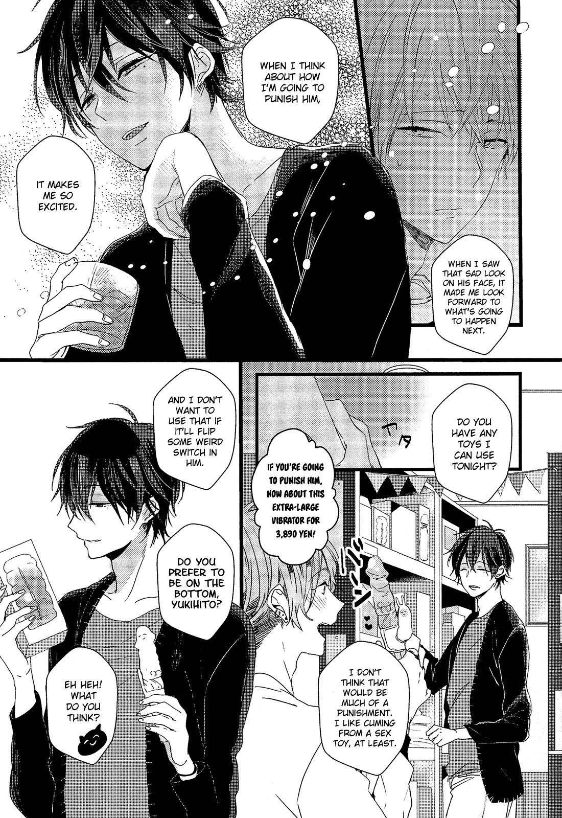 Nise x Koi Boyfriend Chapter 2.6 page 7 - Vol.2 Chapter 6: Yowamushi Kareshi to Kuroi Neko [End]