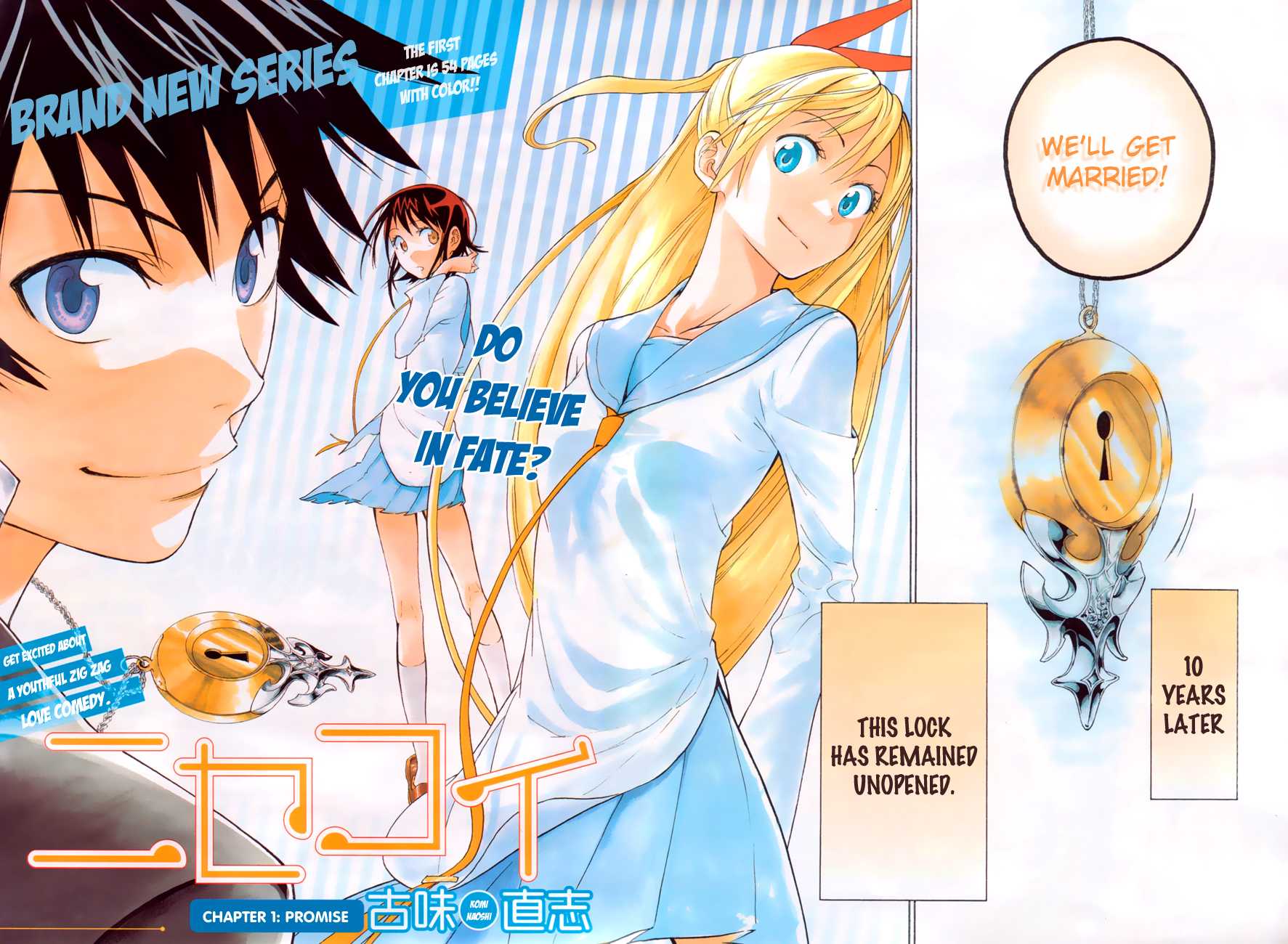 Nisekoi Chapter 1 page 4 - Chapter 1: Promise