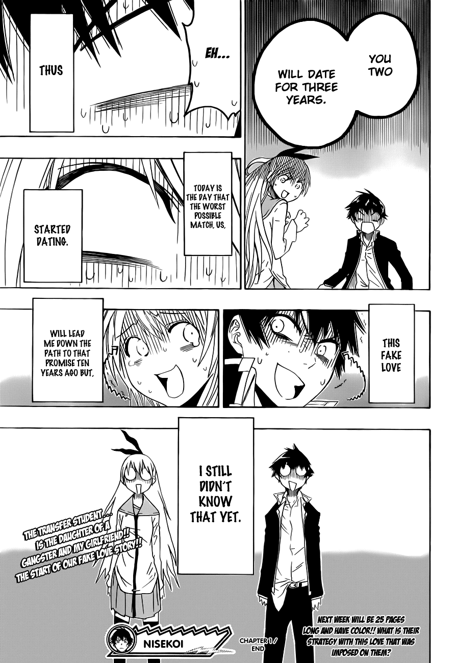 Nisekoi Chapter 1 page 55 - Chapter 1: Promise