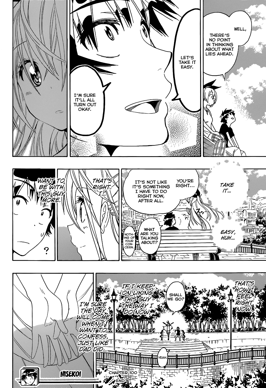 Nisekoi Chapter 100 page 19 - Chapter 100: Try