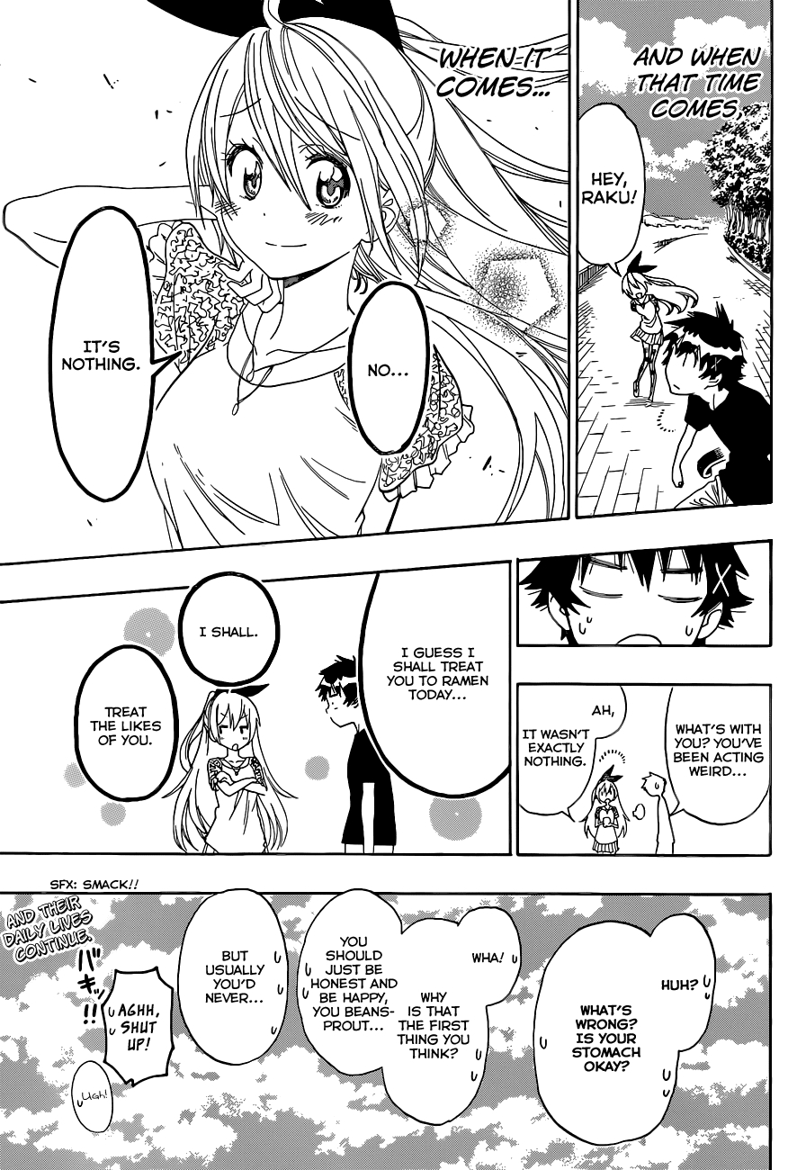 Nisekoi Chapter 100 page 20 - Chapter 100: Try