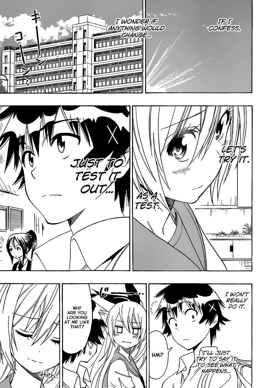 Nisekoi Chapter 100 page 6 - Chapter 100: Try