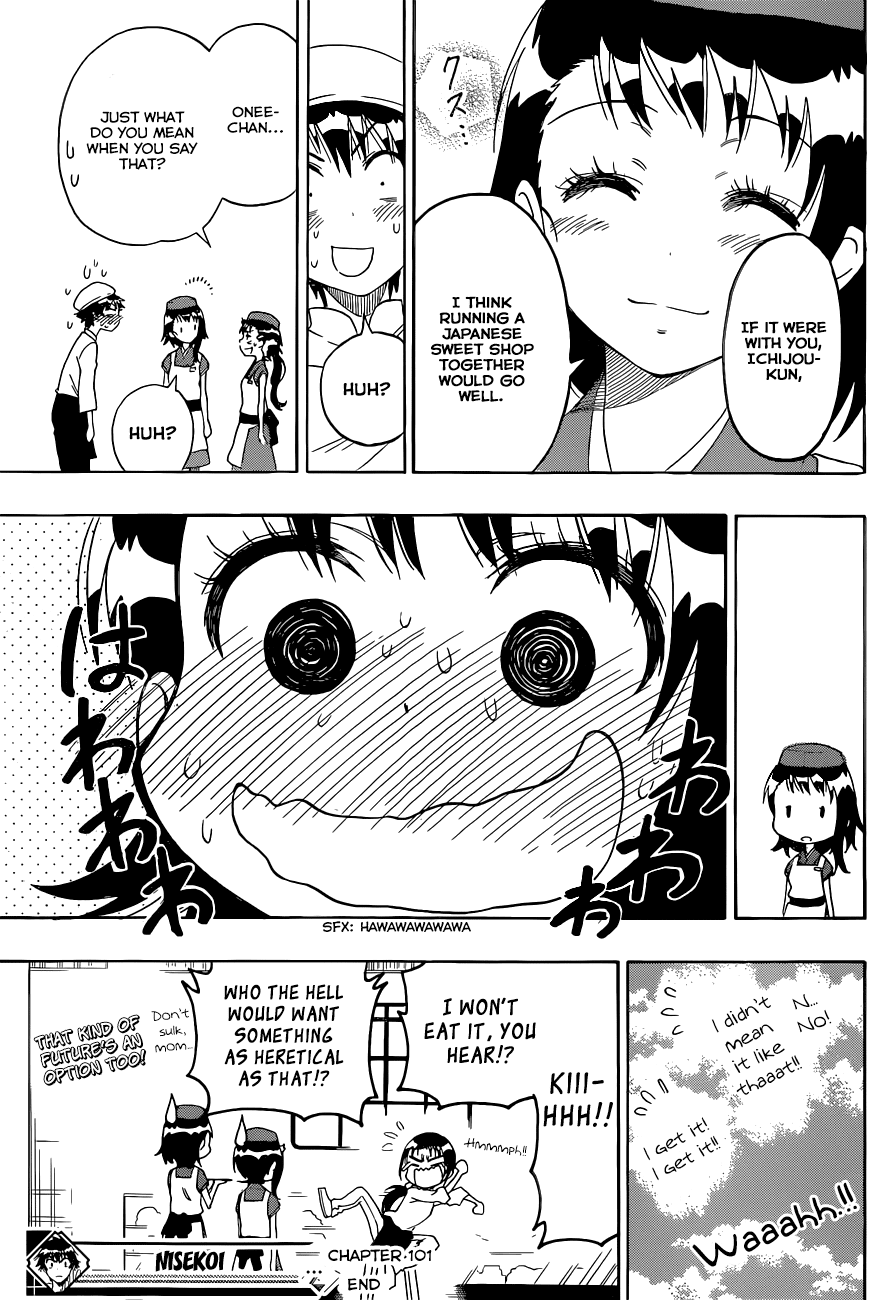 Nisekoi Chapter 101 page 20 - Chapter 101: Festival