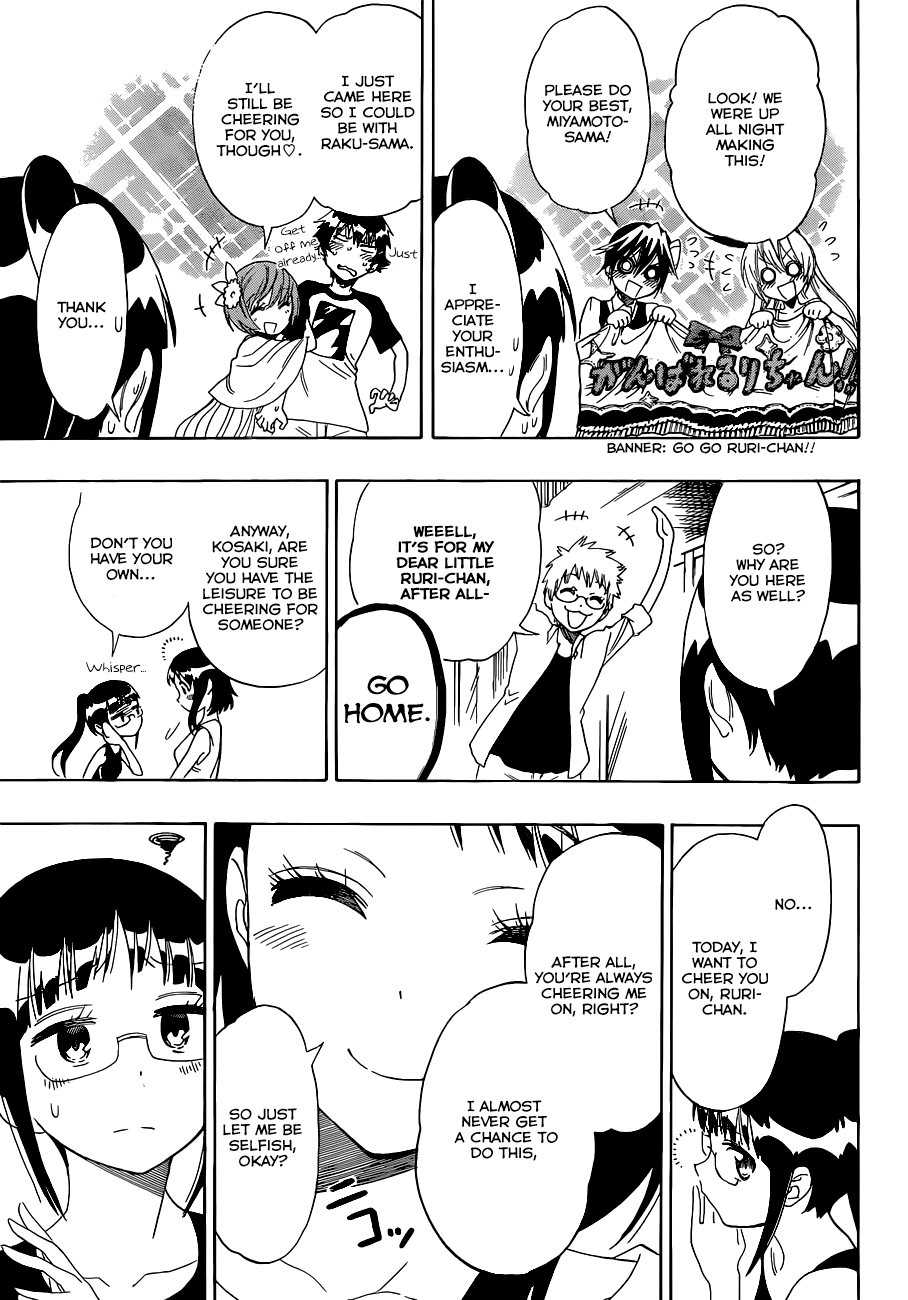 Nisekoi Chapter 102 page 4 - Chapter 102: Cheer
