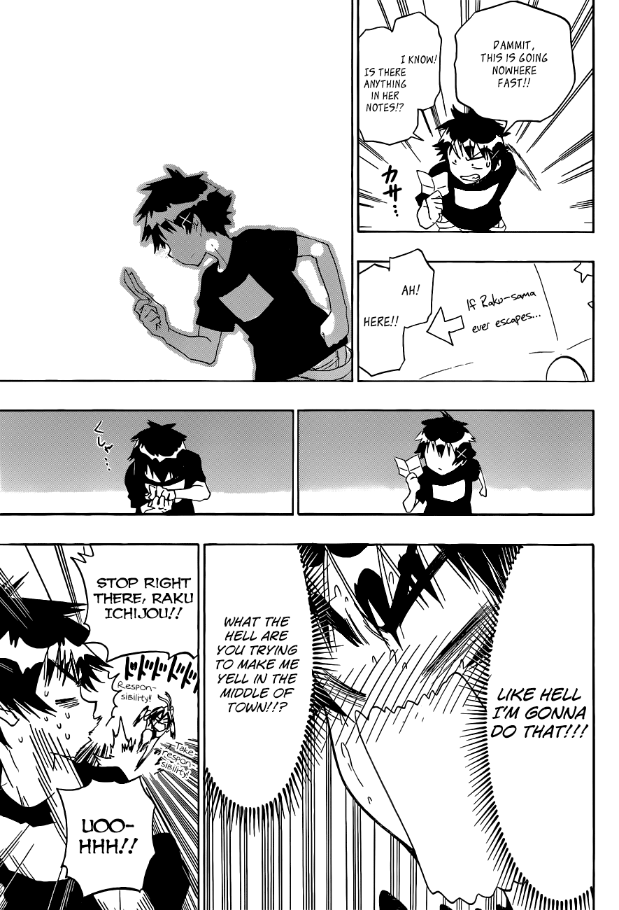 Nisekoi Chapter 104 page 16 - Chapter 104: Raku-sama
