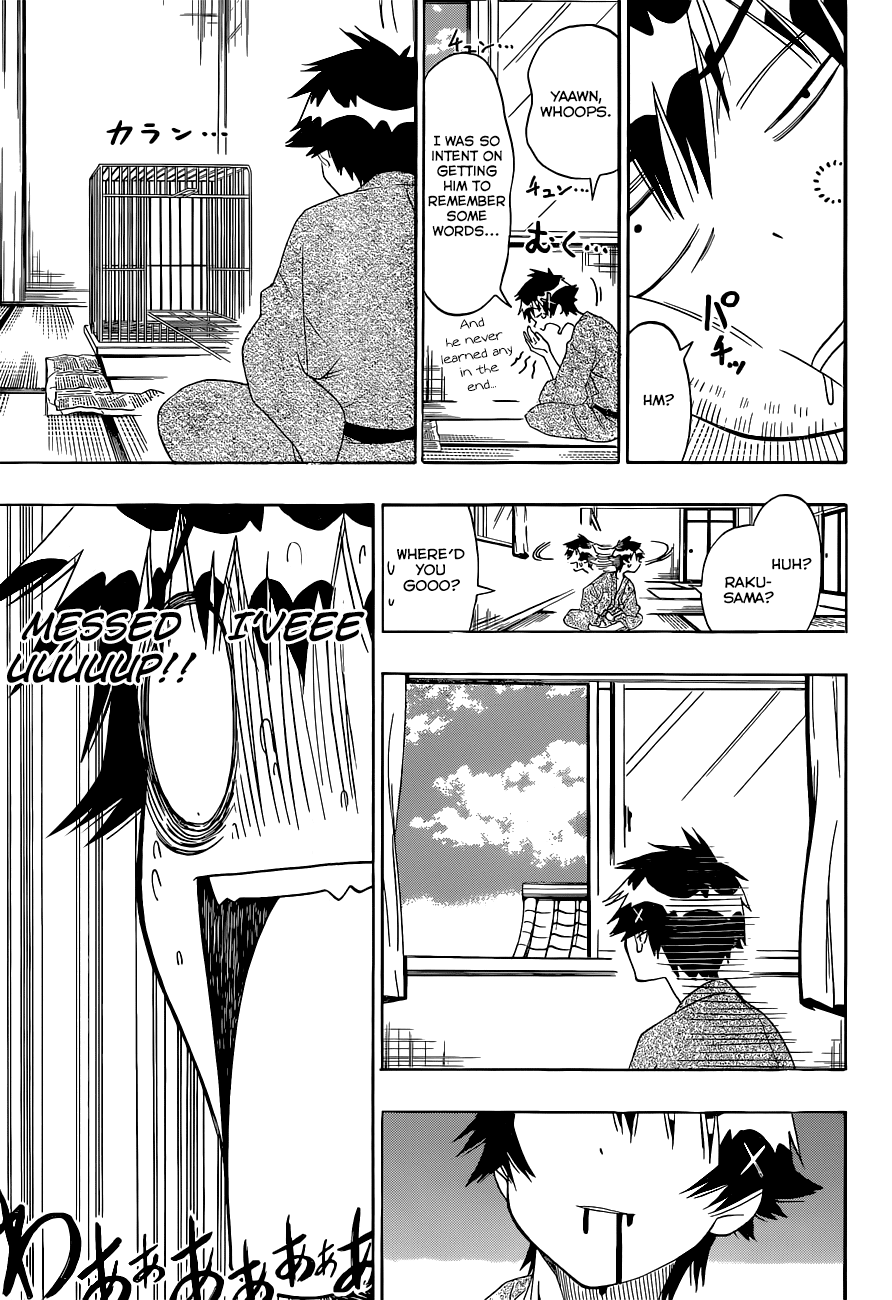 Nisekoi Chapter 104 page 8 - Chapter 104: Raku-sama