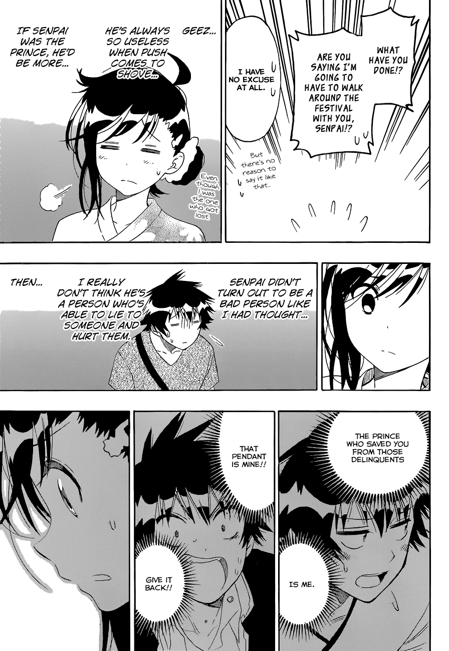 Nisekoi Chapter 108 page 12 - Chapter 108: Question