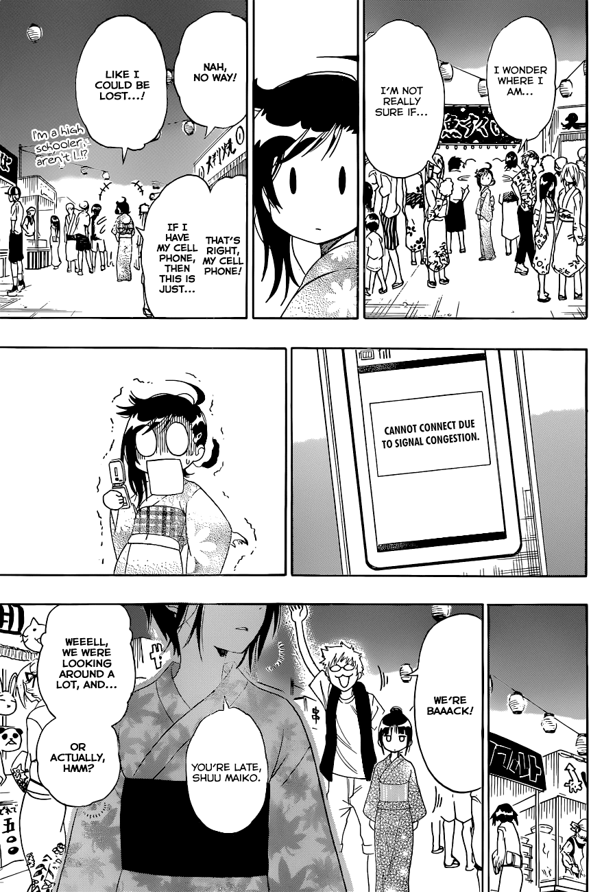 Nisekoi Chapter 108 page 6 - Chapter 108: Question