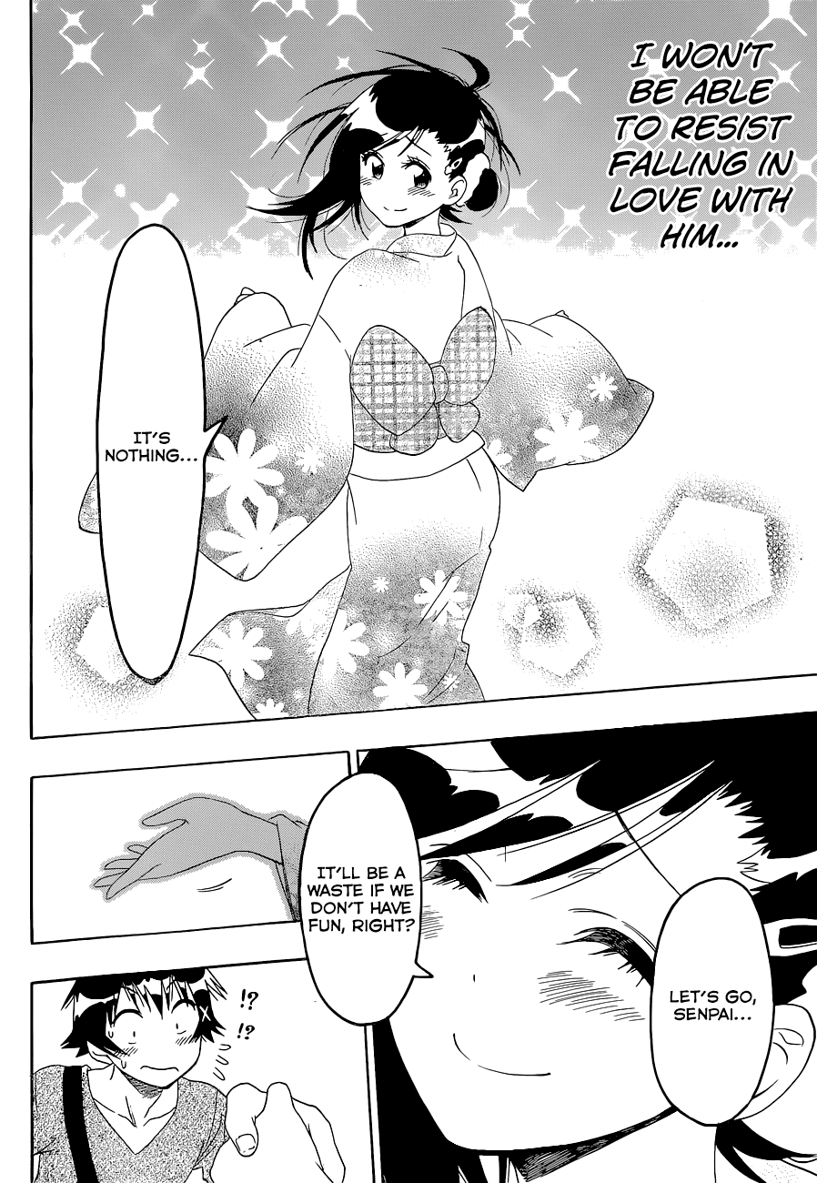 Nisekoi Chapter 109 page 12 - Chapter 109: Awkward
