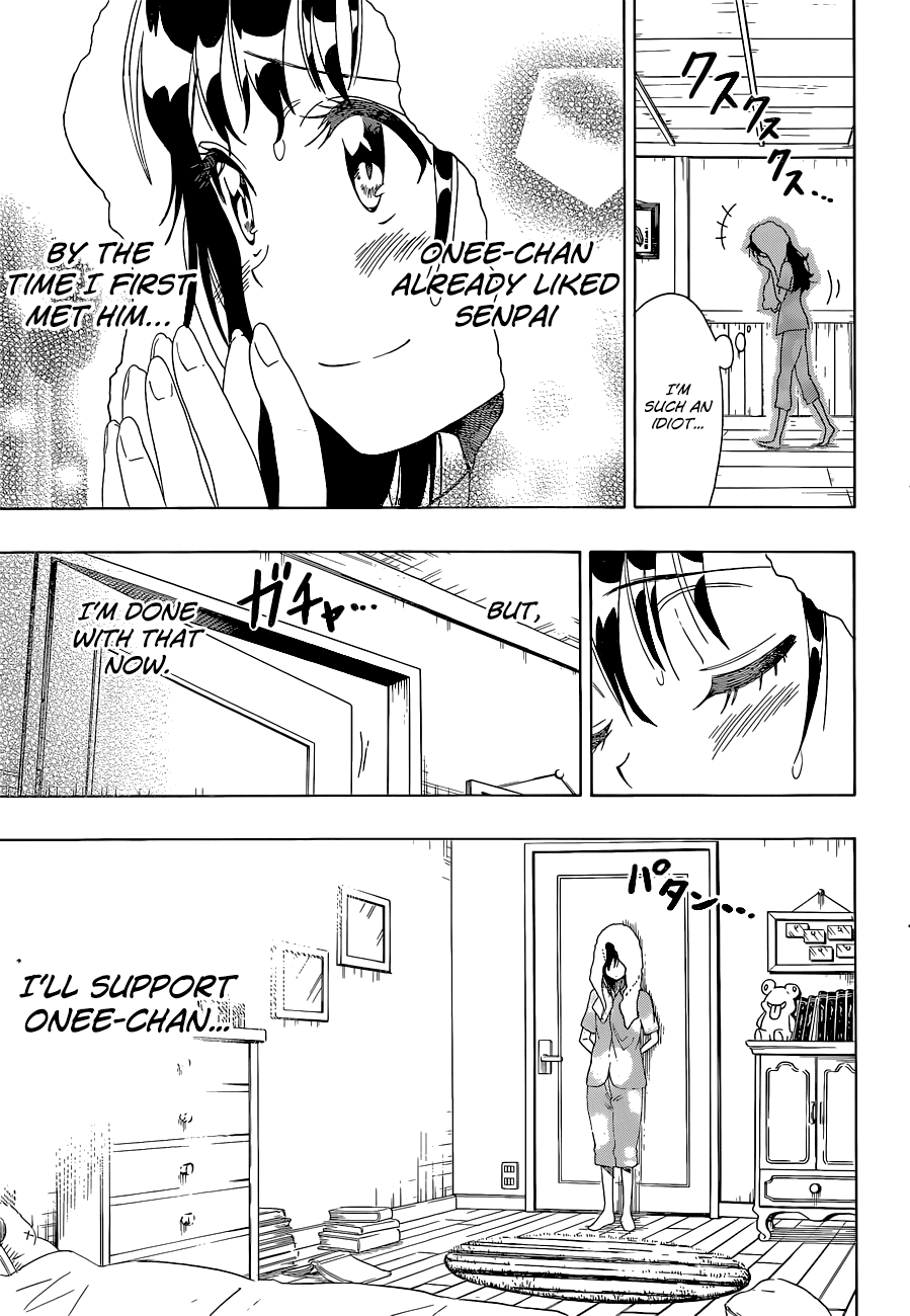 Nisekoi Chapter 109 page 19 - Chapter 109: Awkward