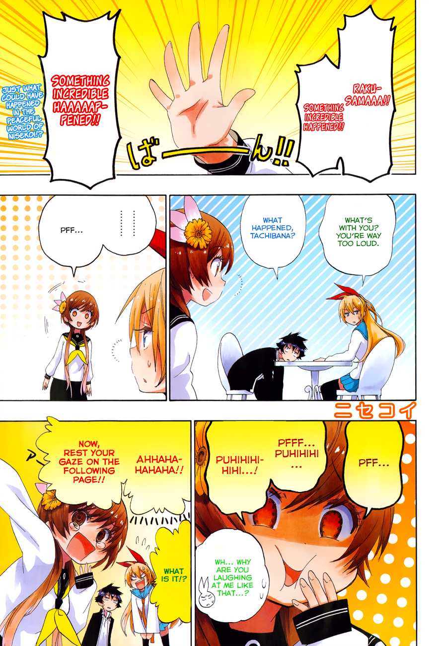Nisekoi Chapter 109 page 2 - Chapter 109: Awkward