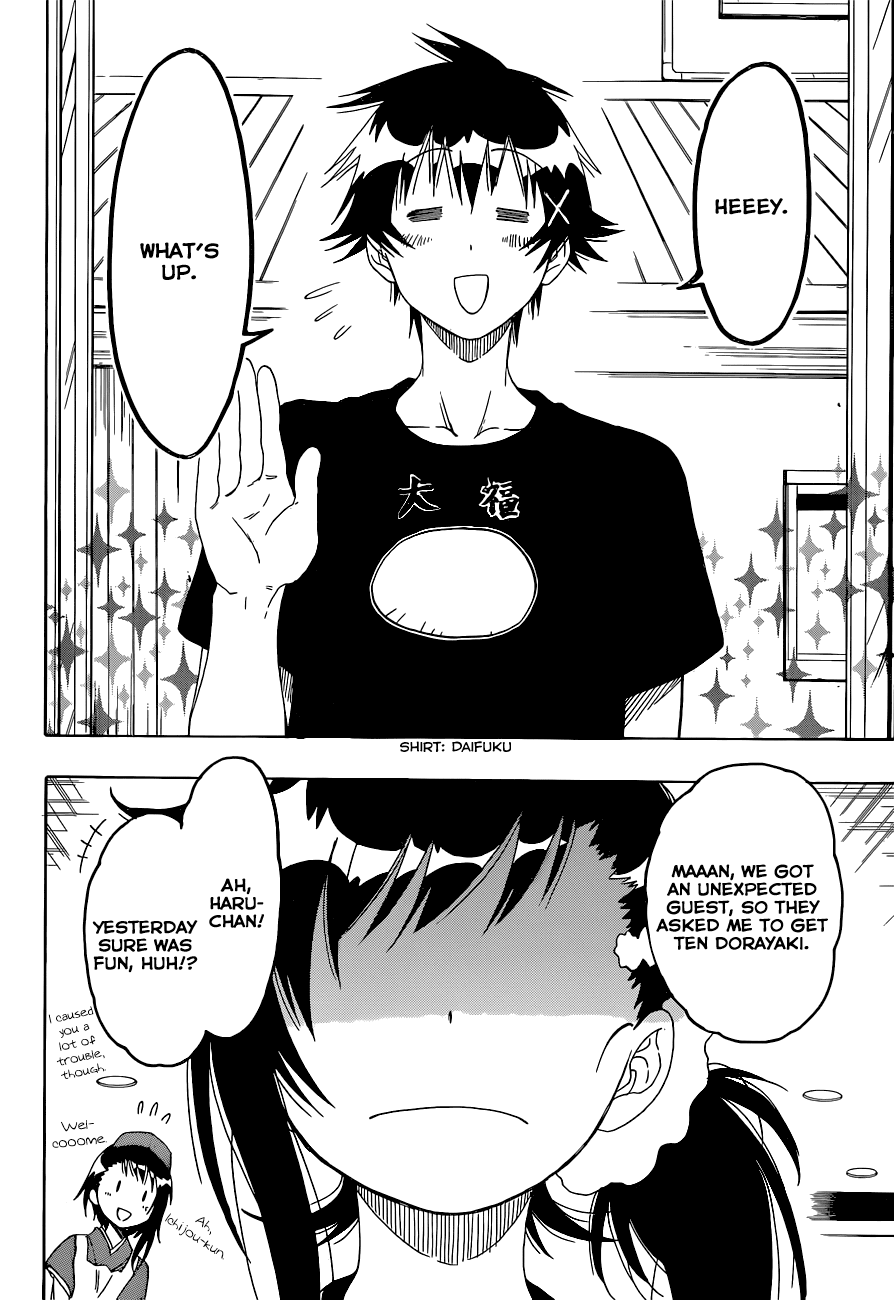 Nisekoi Chapter 109 page 22 - Chapter 109: Awkward