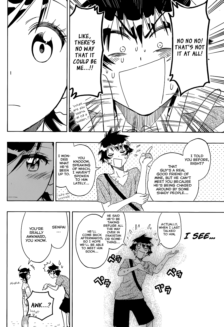 Nisekoi Chapter 109 page 6 - Chapter 109: Awkward