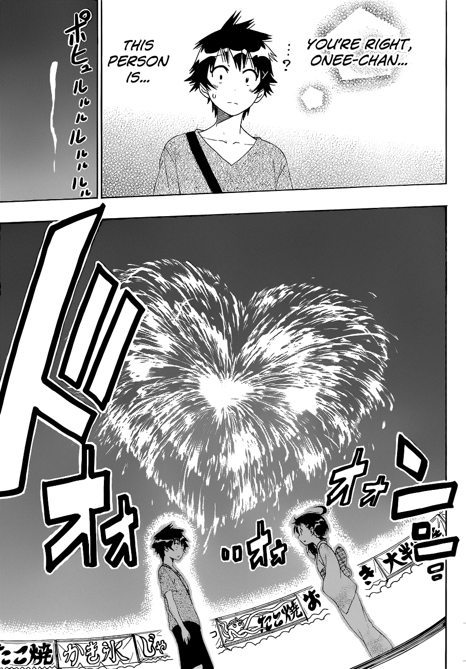 Nisekoi Chapter 109 page 9 - Chapter 109: Awkward