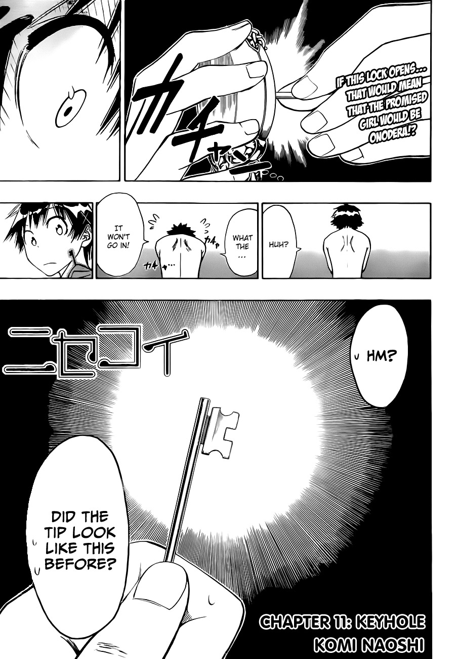 Nisekoi Chapter 11 page 2 - Chapter 11: Keyhole