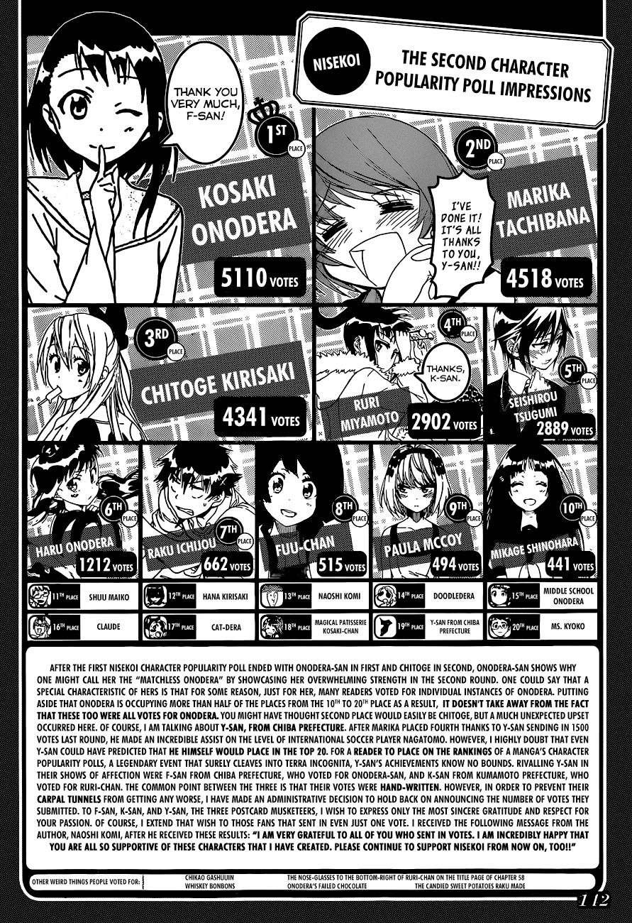 Nisekoi Chapter 110 page 21 - Chapter 110: Outing