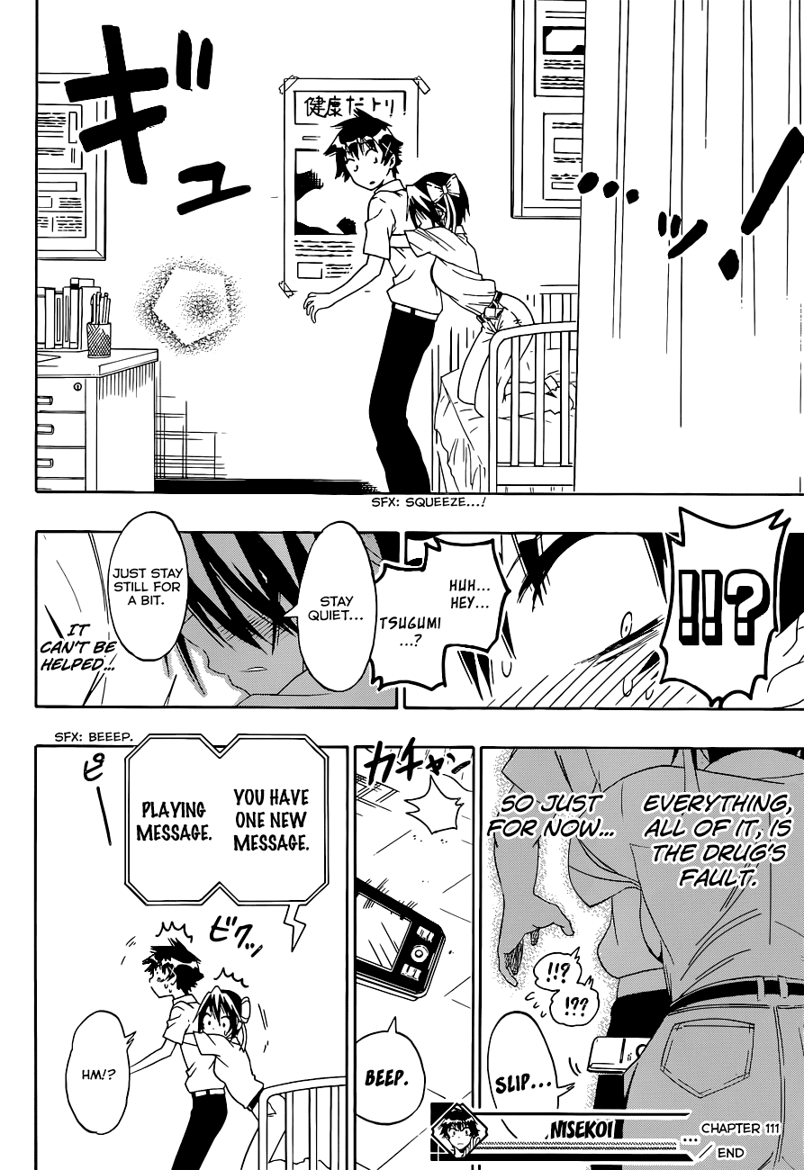Nisekoi Chapter 111 page 19 - Chapter 111: Charming