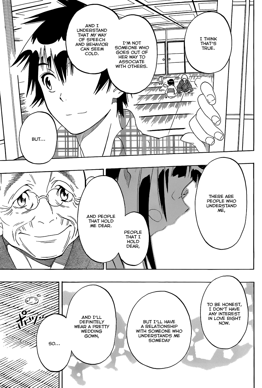 Nisekoi Chapter 115 page 10 - Chapter 115: Relief