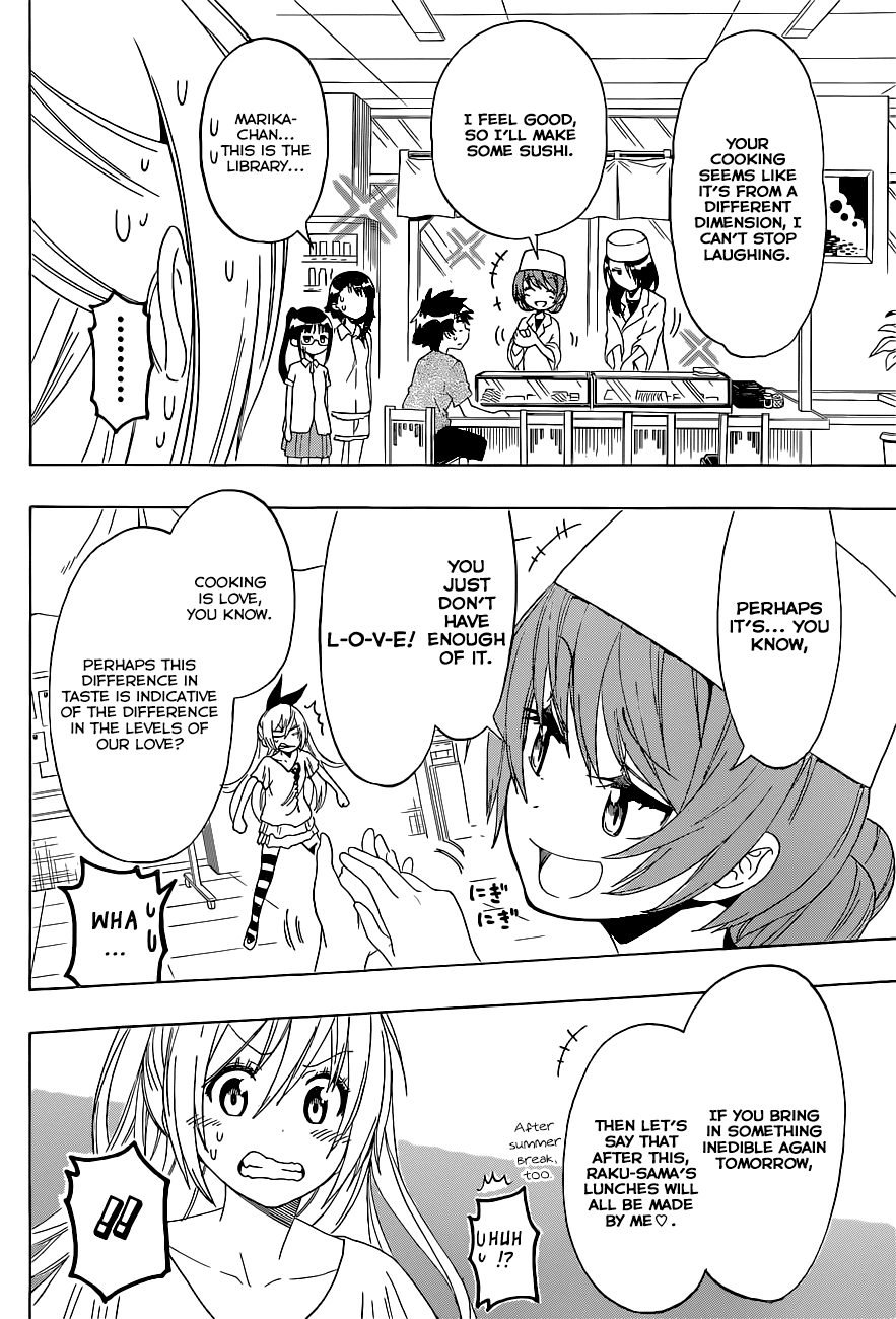 Nisekoi Chapter 116 page 15 - Chapter 116: Box Lunch