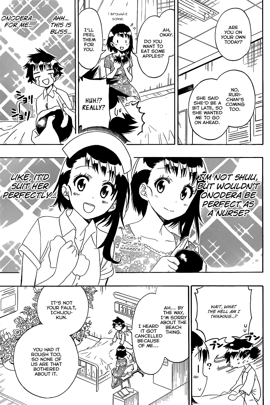 Nisekoi Chapter 117 page 10 - Chapter 117: Stomach Pain