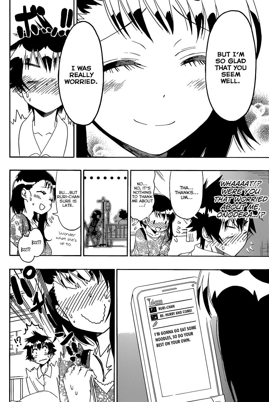 Nisekoi Chapter 117 page 11 - Chapter 117: Stomach Pain