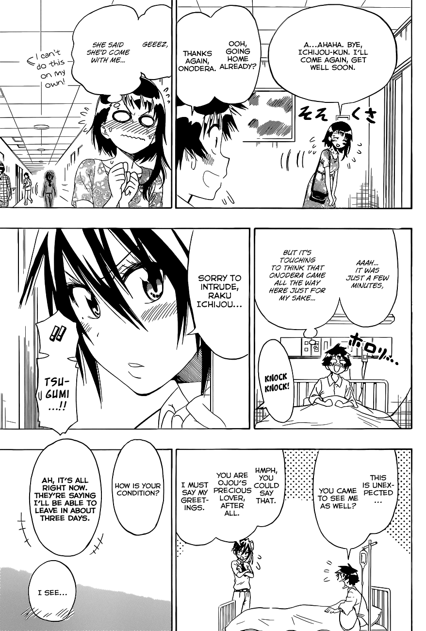Nisekoi Chapter 117 page 12 - Chapter 117: Stomach Pain