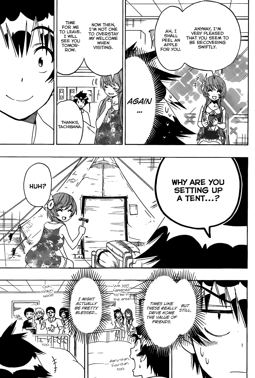 Nisekoi Chapter 117 page 16 - Chapter 117: Stomach Pain
