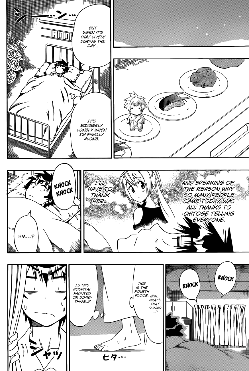 Nisekoi Chapter 117 page 17 - Chapter 117: Stomach Pain