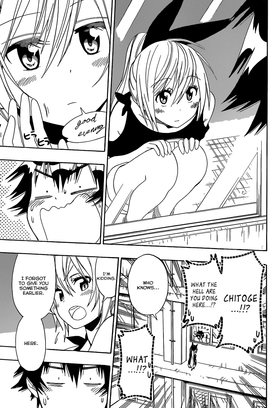 Nisekoi Chapter 117 page 18 - Chapter 117: Stomach Pain