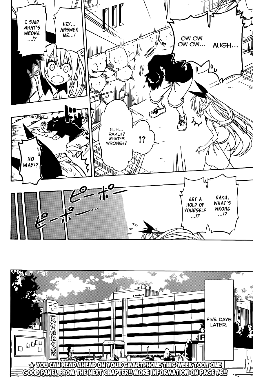 Nisekoi Chapter 117 page 3 - Chapter 117: Stomach Pain