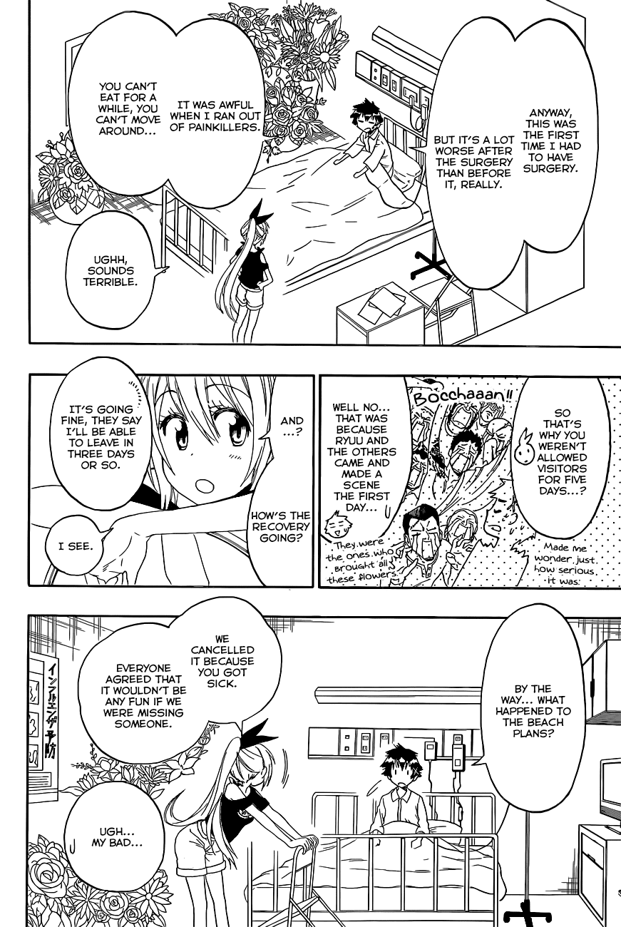Nisekoi Chapter 117 page 5 - Chapter 117: Stomach Pain