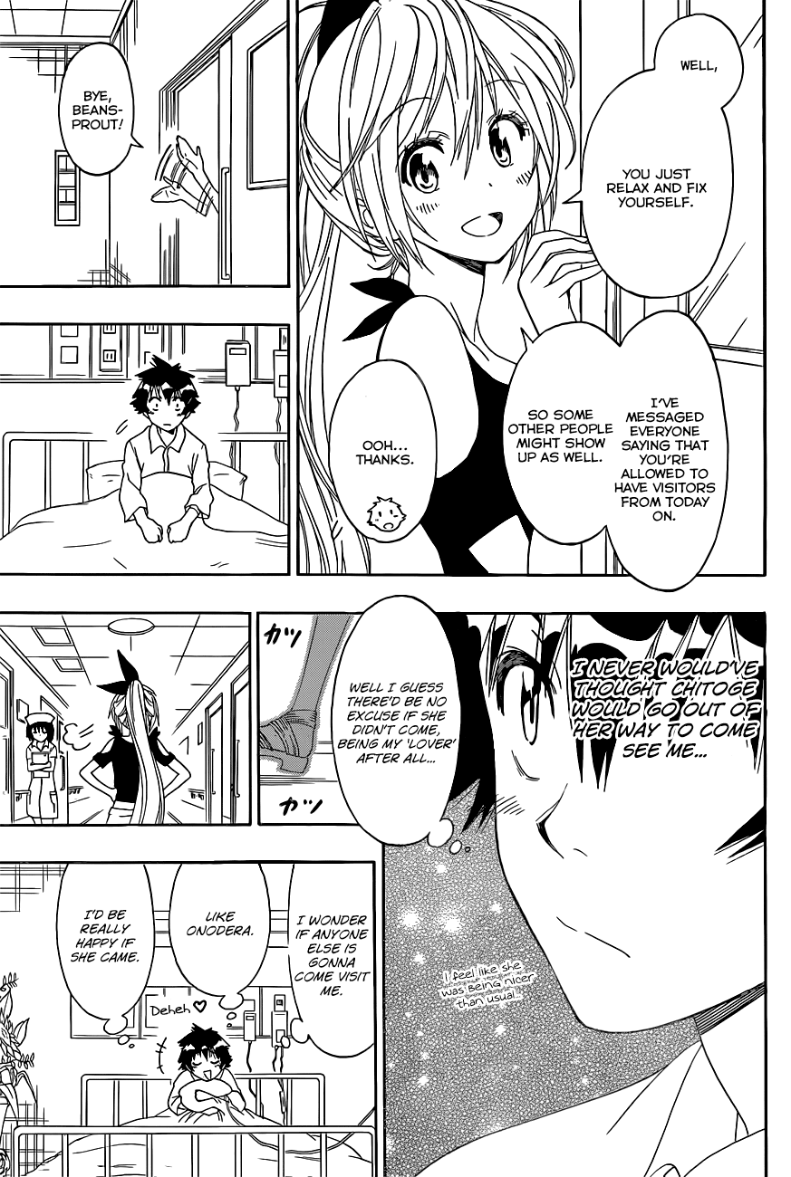 Nisekoi Chapter 117 page 6 - Chapter 117: Stomach Pain