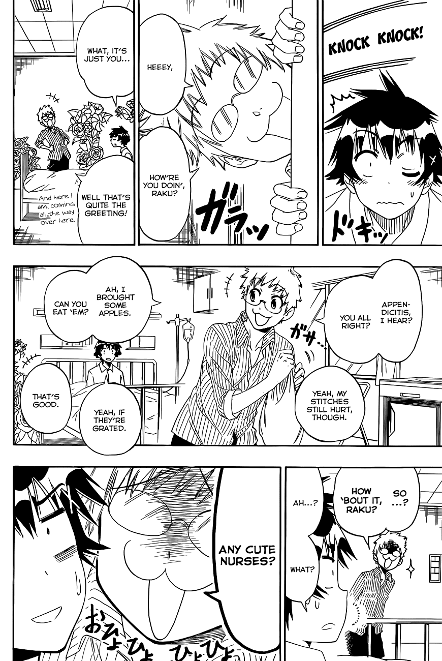 Nisekoi Chapter 117 page 7 - Chapter 117: Stomach Pain