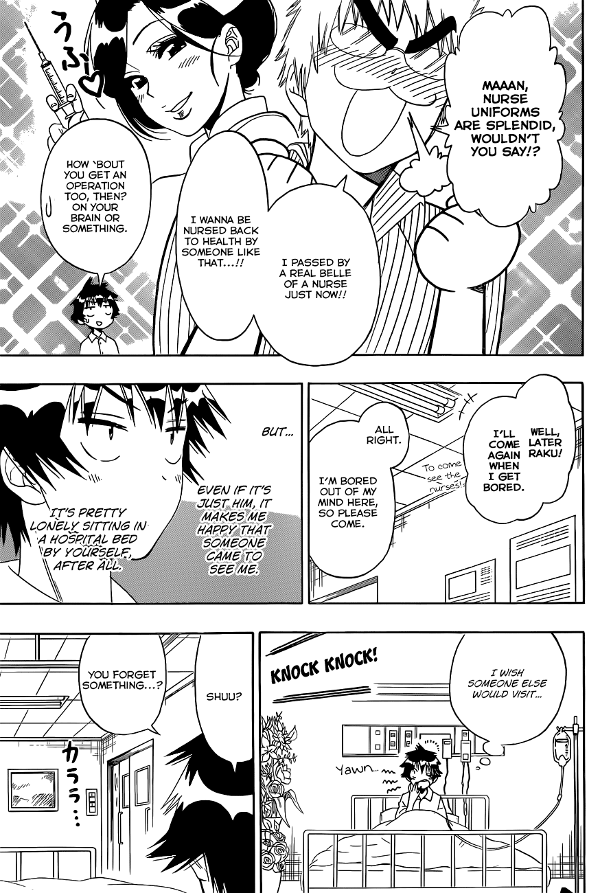 Nisekoi Chapter 117 page 8 - Chapter 117: Stomach Pain