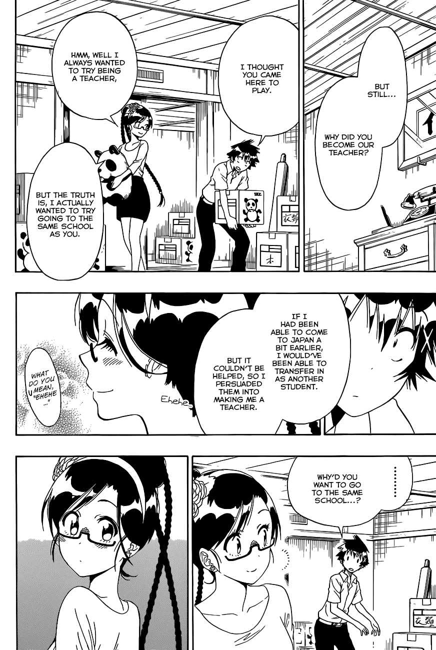Nisekoi Chapter 119 page 11 - Chapter 119: Teacher