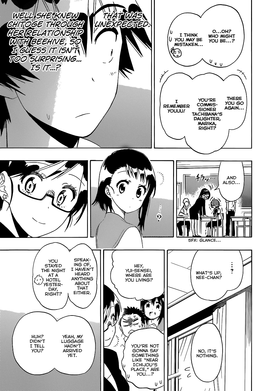 Nisekoi Chapter 119 page 8 - Chapter 119: Teacher