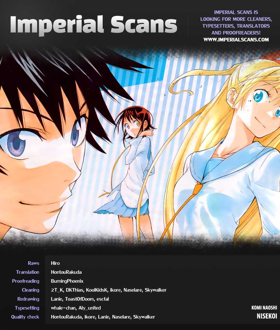 Nisekoi Chapter 12 page 1 - Chapter 12: Spoiler